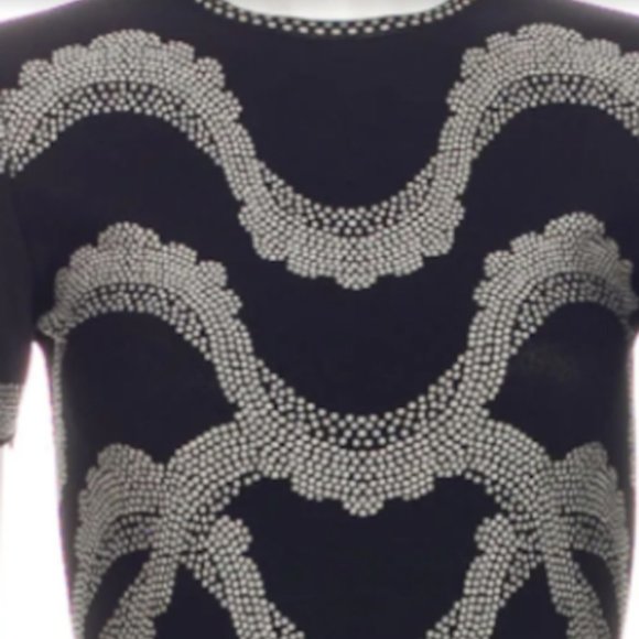 RARE Alexander McQueen Knit Intarsia Dress, Size XS - Picture 4 of 4